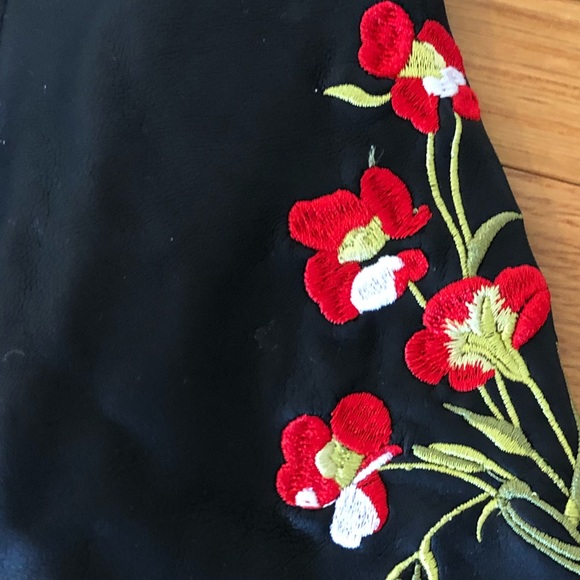 Girls Faux Leather MC Jacket - Picture 4 of 6